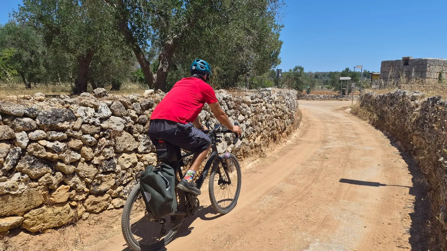 Pedalando nell'entroterra di Tricase