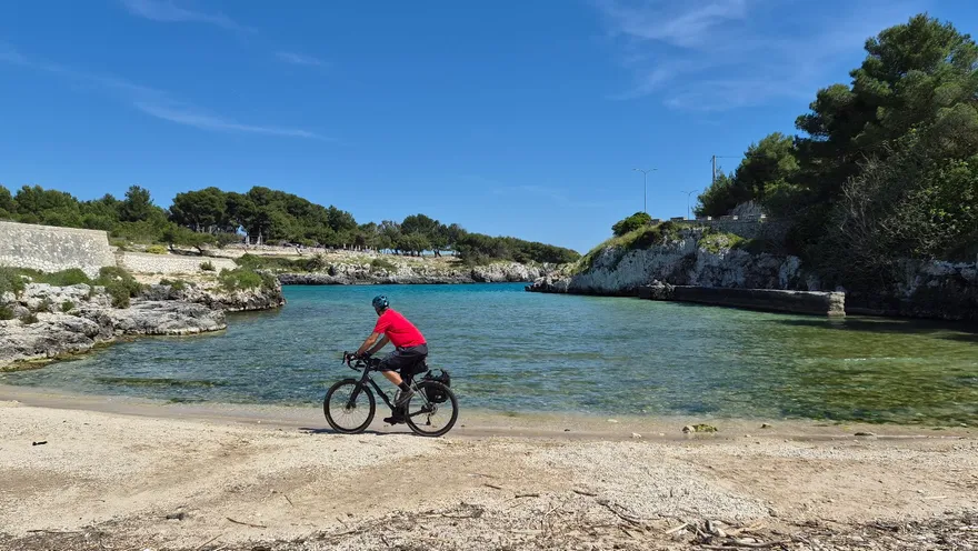 La baia di Porto Badisco (Otranto)