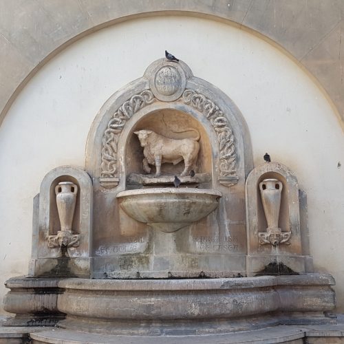 La Fontana del Toro in piazza a Nardò